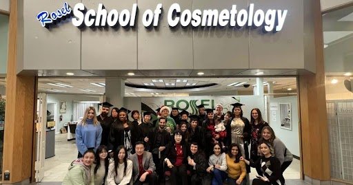 Rosel School of Cosmetology website preview